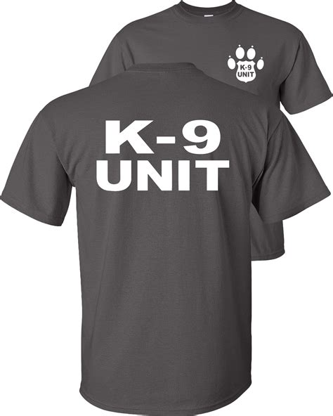 Stylish Police K9 Shirts for Fashionable Canine Enthusiasts